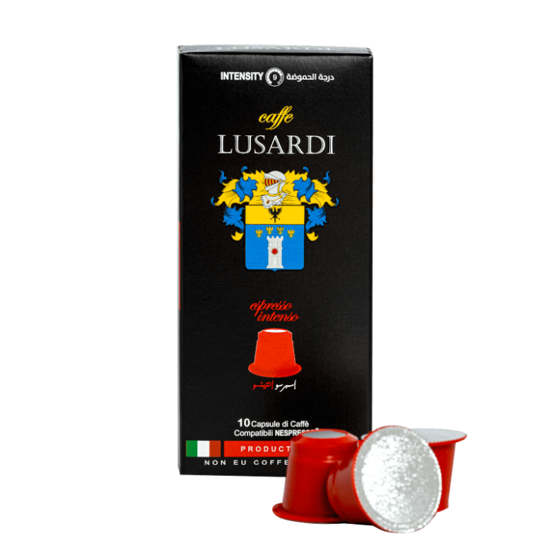 Caffe Lusardi Intense 70% Arabica 30% Robusta External pod