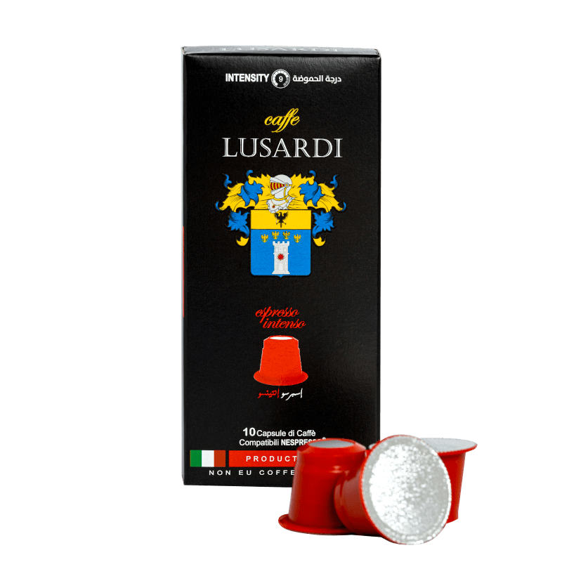 Caffe Lusardi Intense 70% Arabica 30% Robusta External pod