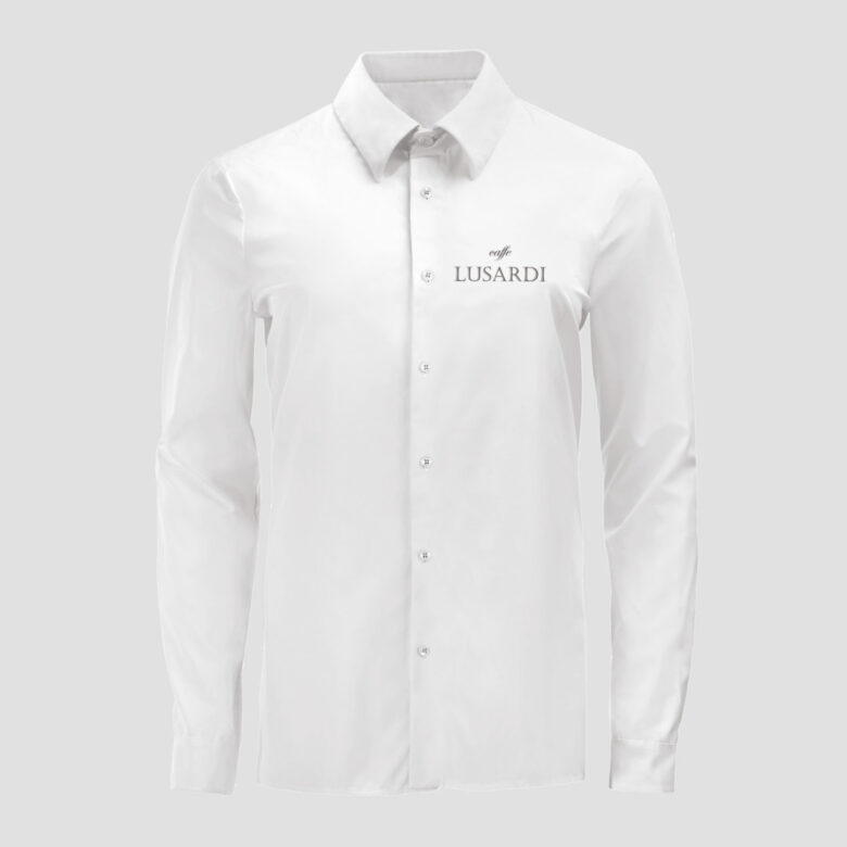 Caffe Lusardi पेशेवर शर्ट सफेद रंग